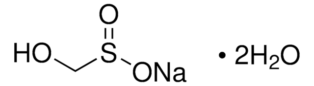 Sodium hydroxymethanesulfinate dihydrate &#8805;98.0% (RT)