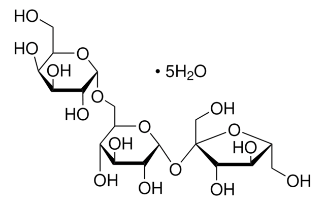 D-(+)-Raffinose pentahydrate suitable for microbiology, &#8805;99.0%, Microbiological media component