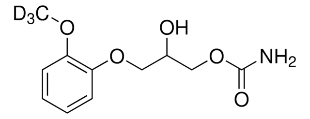 Methocarbamol-D3 solution 100&#160;&#956;g/mL in acetonitrile, certified reference material, ampule of 1&#160;mL, Cerilliant&#174;