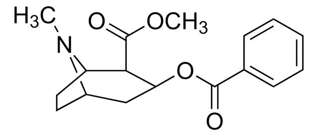 Cocaine solution 1.0&#160;mg/mL in acetonitrile, ampule of 1&#160;mL, certified reference material, Cerilliant&#174;