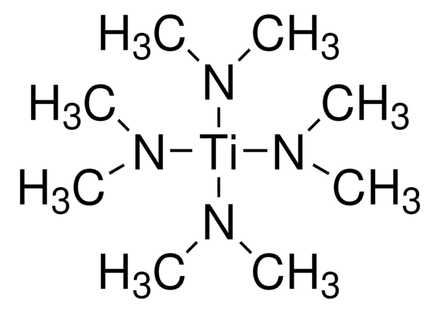 Tetrakis(dimethylamido)titanium(IV) packaged for use in deposition systems