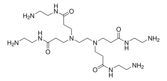 PAMAM dendrimer ethylenediamine core, generation 0.0 solution, 20&#160;wt. % in methanol