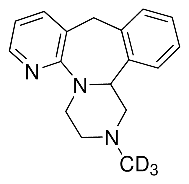 Mirtazapine-D3 solution 100&#160;&#956;g/mL in methanol, ampule of 1&#160;mL, certified reference material, Cerilliant&#174;