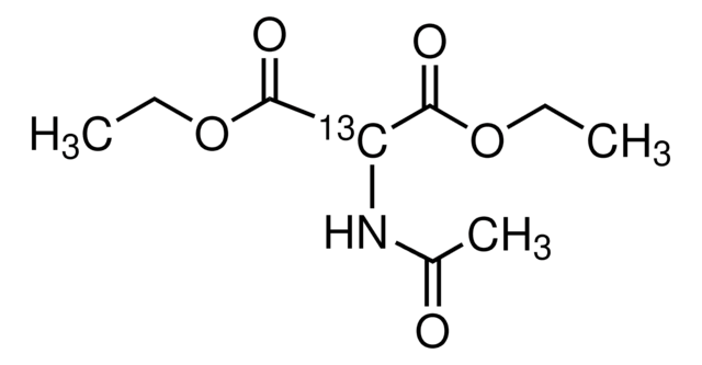 Diethyl acetamidomalonate-2-13C &#8805;99 atom % 13C, &#8805;99% (CP)