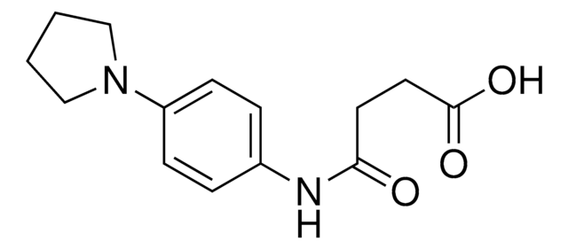 N-(4-Pyrrolidin-1-yl-phenyl)-succinamic acid AldrichCPR