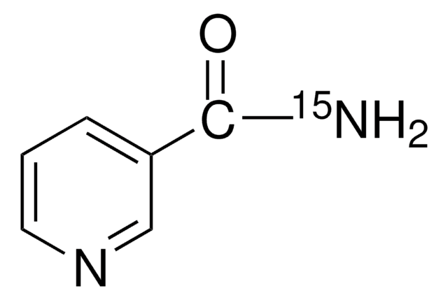 Nicotinamide-(amide-15N) 98 atom % 15N, 98% (CP)