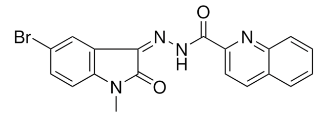 QUINOLINE-2-CARBOXYLIC ACID (5-BR-1-ME-2-OXO-1,2-2H-INDOL-3-YLIDENE)-HYDRAZIDE AldrichCPR