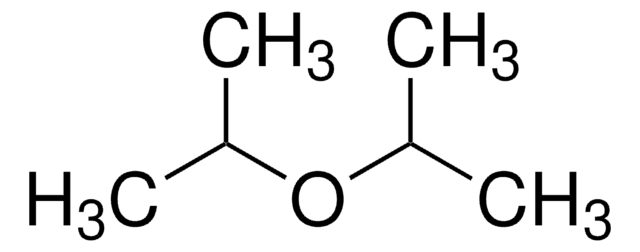 Diisopropyl ether contains either BHT or hydroquinone as stabilizer, ACS reagent, &#8805;99.0%