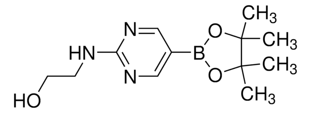 2-(2-Hydroxyethylamino)pyrimidine-5-boronic acid, pinacol ester